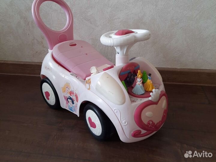 Машинка-каталка дисней свет, звук