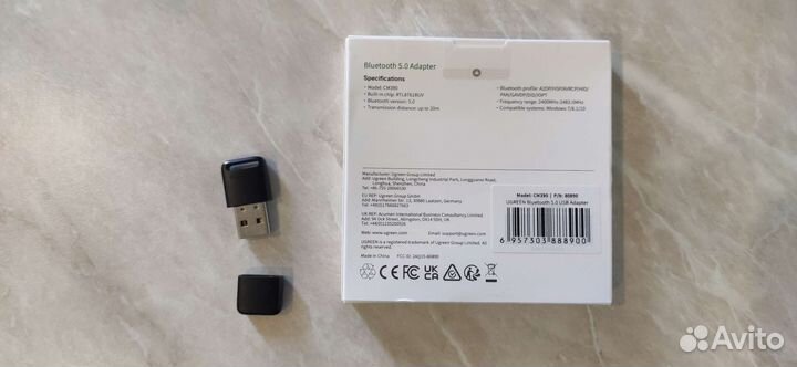 Bluetooth адаптер ugreen