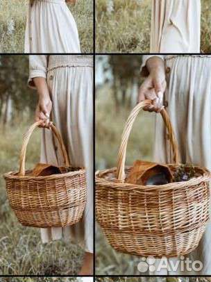 Корзины плетеные грибные, пикниковые и не только