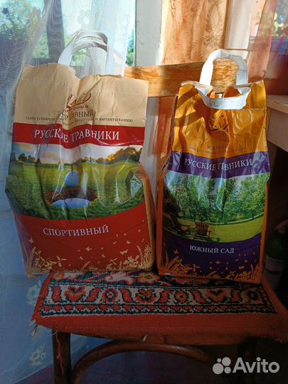 Семена газонной травы