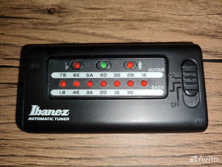 Гитарный тюнер Ibanez automatic tuner