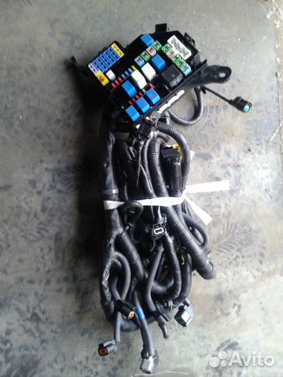 Блок предохранителей с проводкой на hyundai matrix