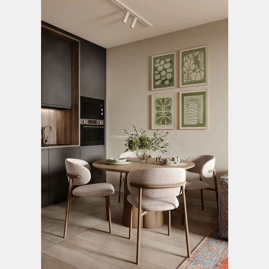 3-к. квартира, 63 м², 3/19 эт.