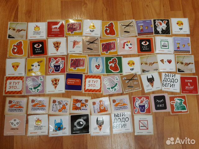 Наклейки додо