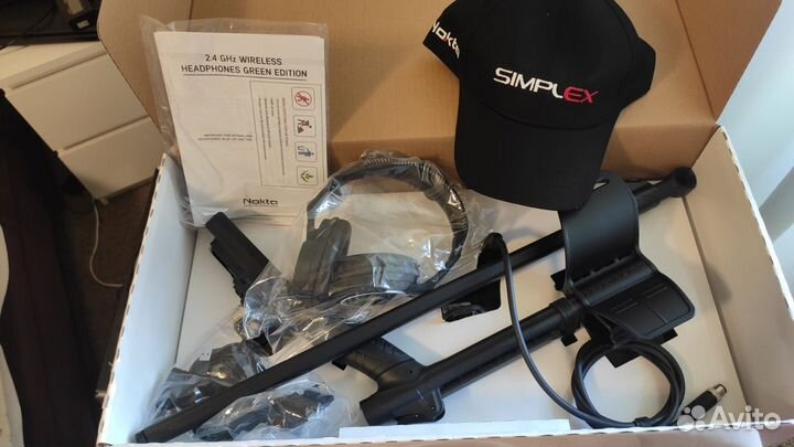 Металлоискатель новый nokta macro simplex pluswhp