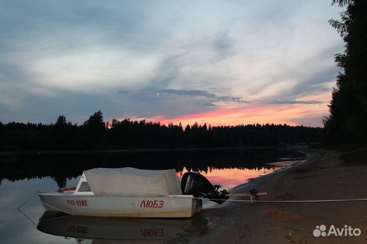 Прогресс 4 с мотором Mercury 40 с гидравликой