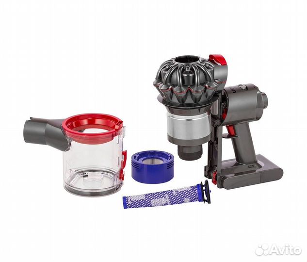 Вертикальный пылесос Dyson V8 Absolute, серый