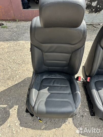 Сиденья volkswagen touareg nf кожа, электро