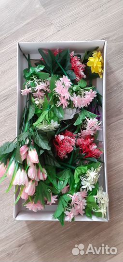 Мини букетики искусственные