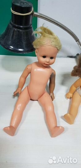 Куклы СССР, гдр 4шт. На запчасти