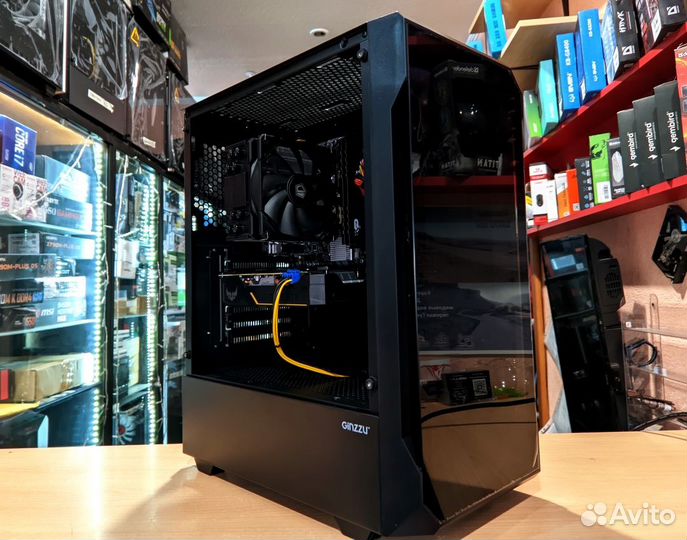 Игровой пк i3-12100f и GTX 1660 super