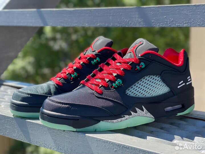 Nike Air Jordan 5 Retro Low clot Jade