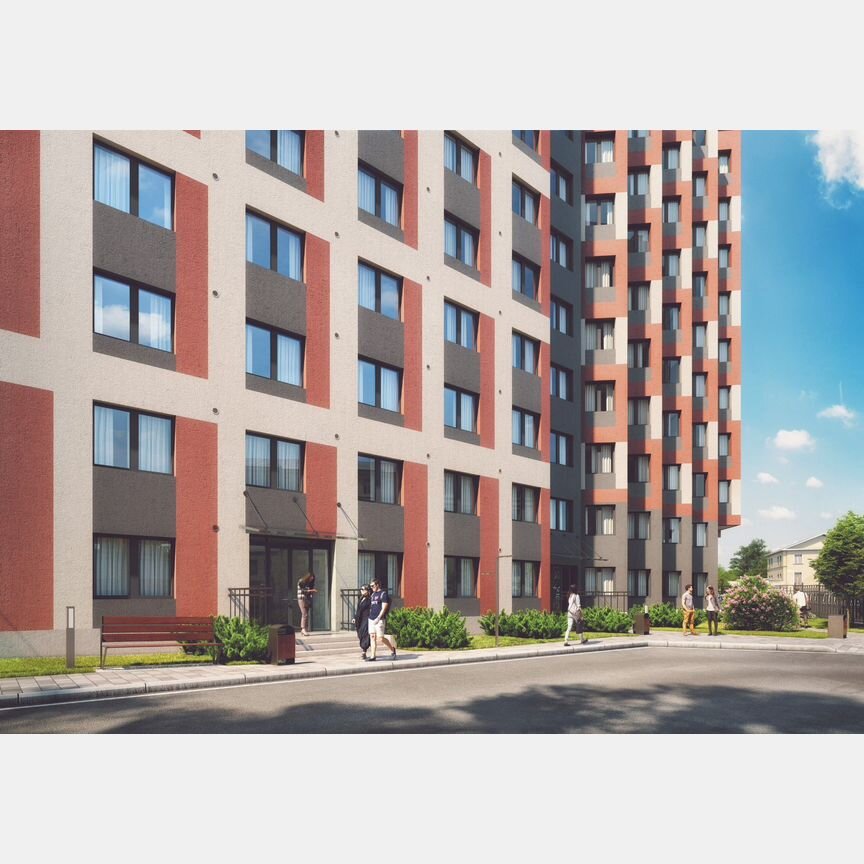 Апартаменты-студия, 30,6 м², 2/13 эт.