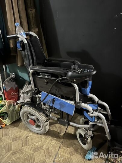 Инвалидная коляска с электроприводом бу