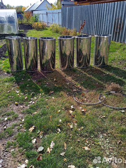 Дымаход нержавейка для газовых катлов, каминов