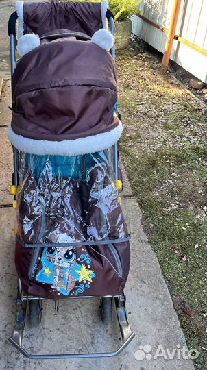 Санки коляска ника
