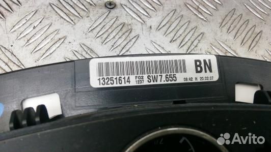 Щиток приборов opel zafira B (4BR17IT01)