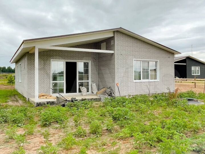 Коттедж 120 м² на участке 8 сот.