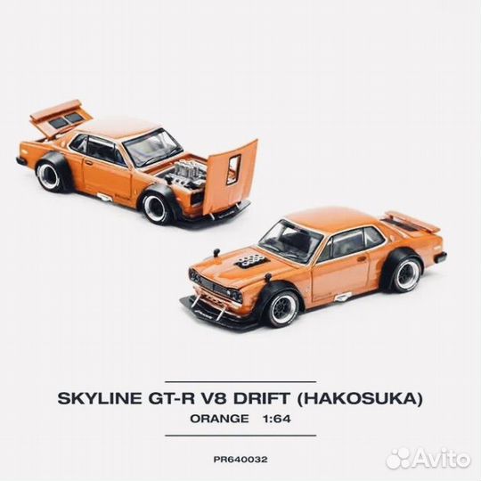 POP race skyline GT-R V8 drift (hakosuka)