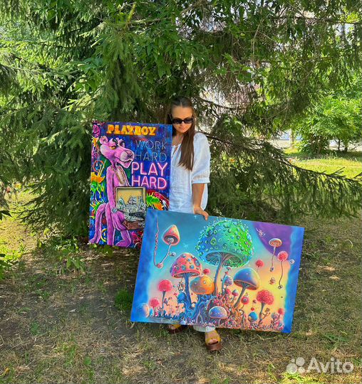 Роспись стен, Граффити, Картины, Художник Самара