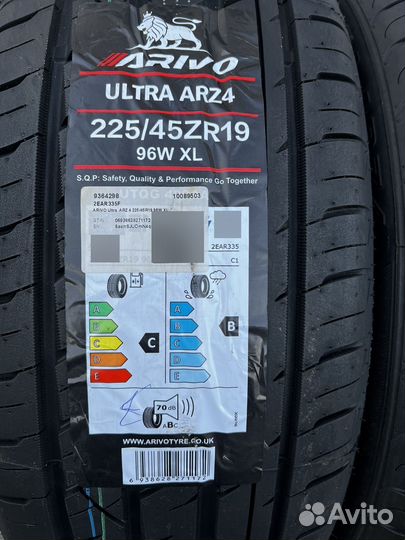 Arivo Ultra ARZ4 225/45 R19 96W