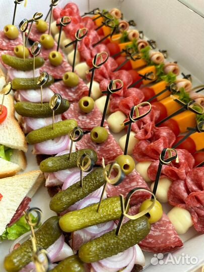 Фуршет, закуски, боксы