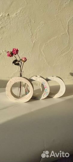 Ваза из гипса