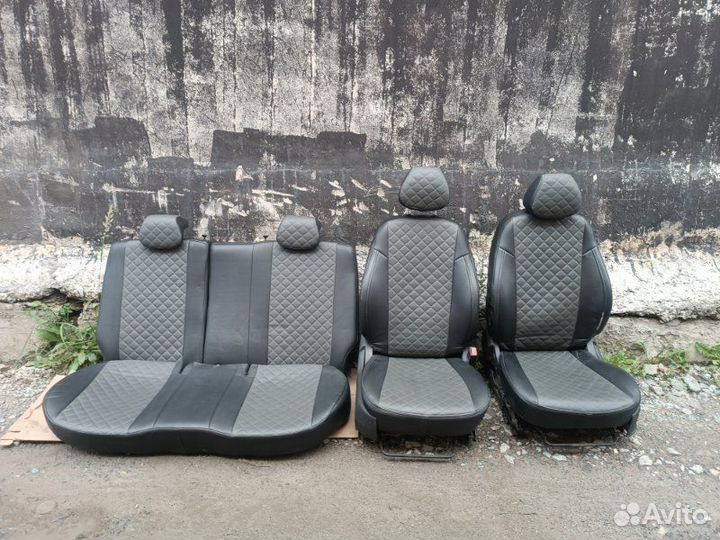 Чехлы на сиденья Hyundai Solaris Kia Rio