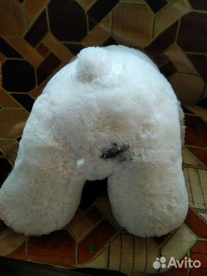 Плюшевый медведь 60 см белый