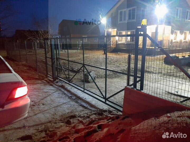 Откатные ворота под ключ
