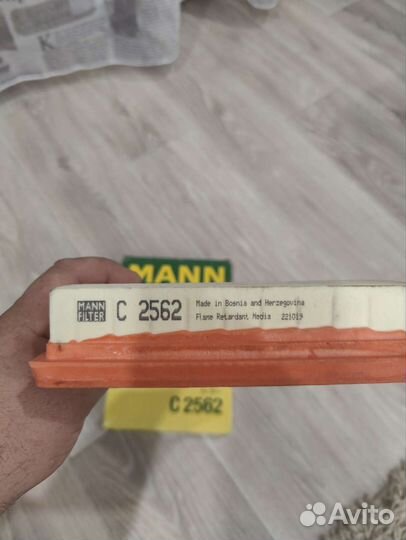 Фильтр воздушный mann Filter C 2562