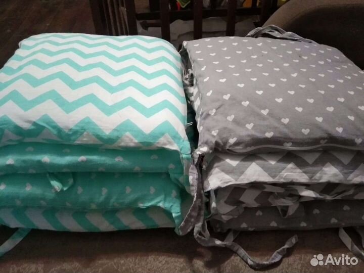 Бортики в детскую кроватку