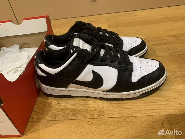 Кроссовки мужские nike dunk чб