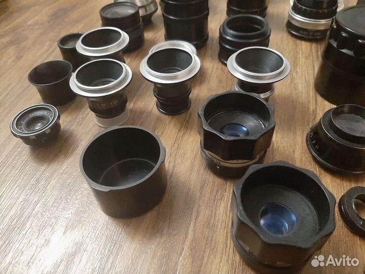 Фотообьективы пакетом