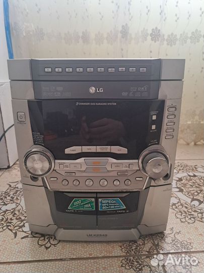 Музыкальный центр lg с караоке
