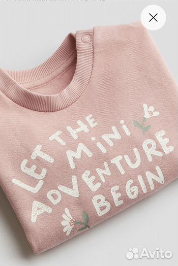 Свитшот H&M для девочки 80