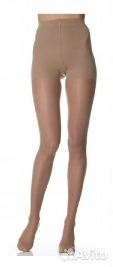 Компрессионные колготки Ergoforma 112 черный, 1 кл