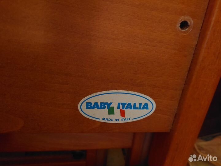 Кроватка детская baby italia