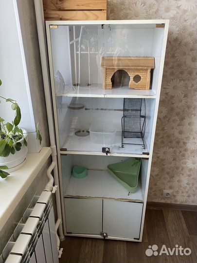 Стеллаж, ветрина, клетка для шиншиллы