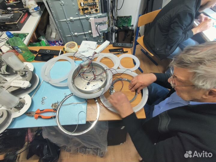 Ремонт светодиодных люстр и светильниковa LED