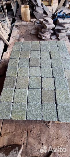 Брусчатка пилено галтованная от 100 м2