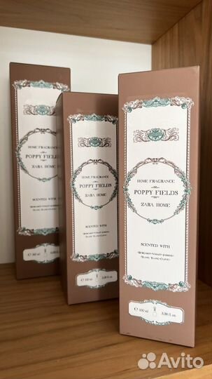 Zara Home аромат дифузоры Poppy fields д