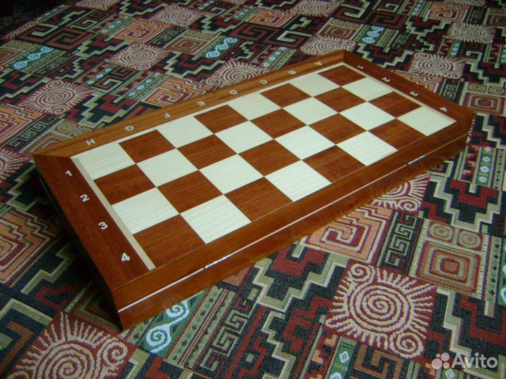 Шахматная доска Турнирная Красное дерево Шахматы