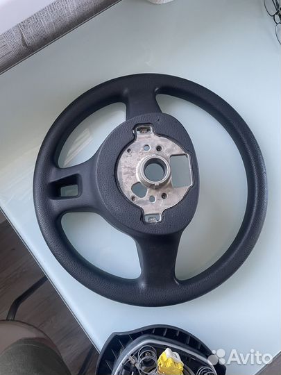 Руль вместе с подушкой vw