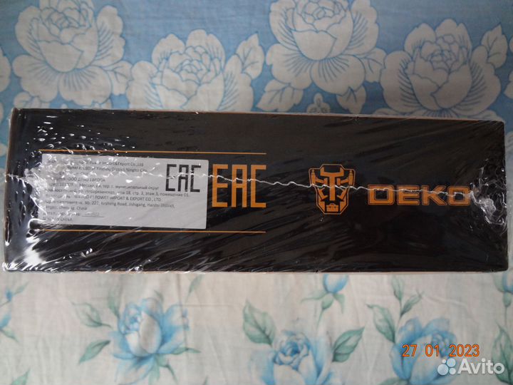 Новый шуруповерт deko GCD12DU3