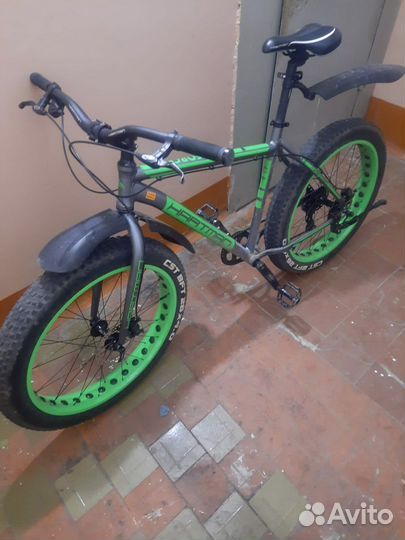 Велосипед hartman фет байк