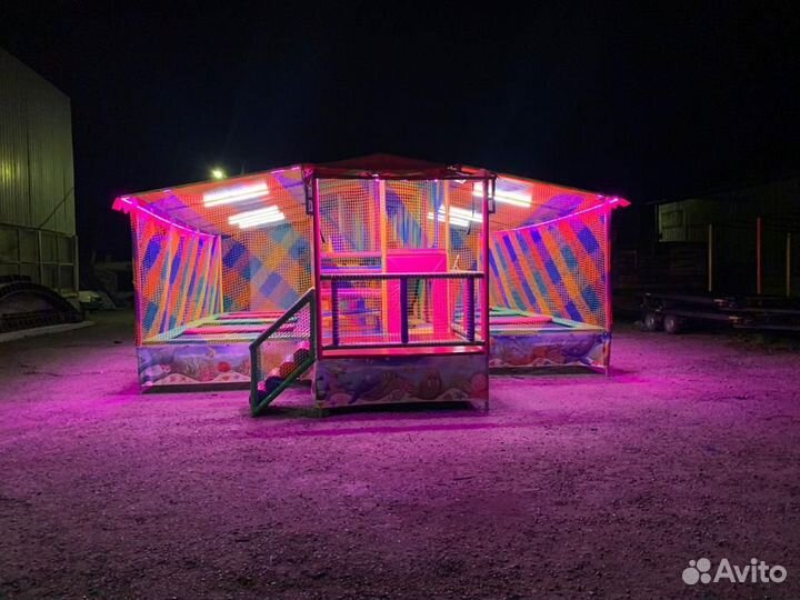 Мобильный лабиринт на прицепе 6м и 8м