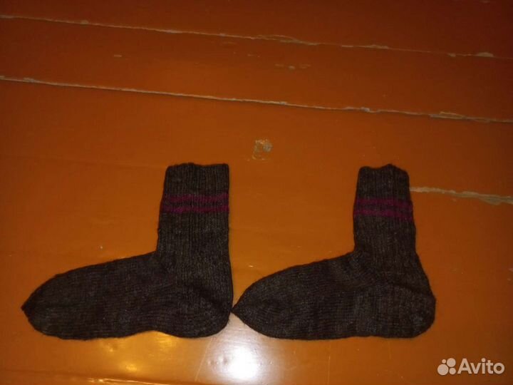 Носки из овечьей шерсти