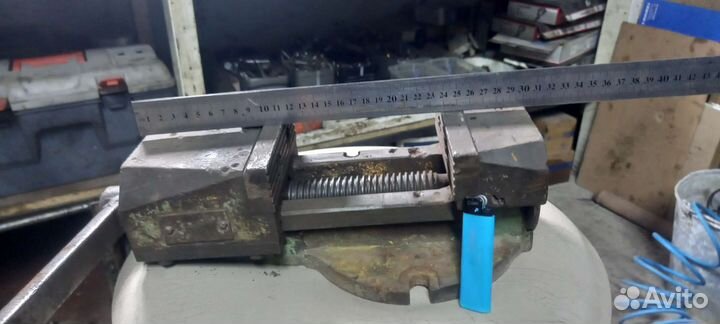 Тиски станочные поворотные