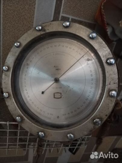 Барометр штурвал СССР
